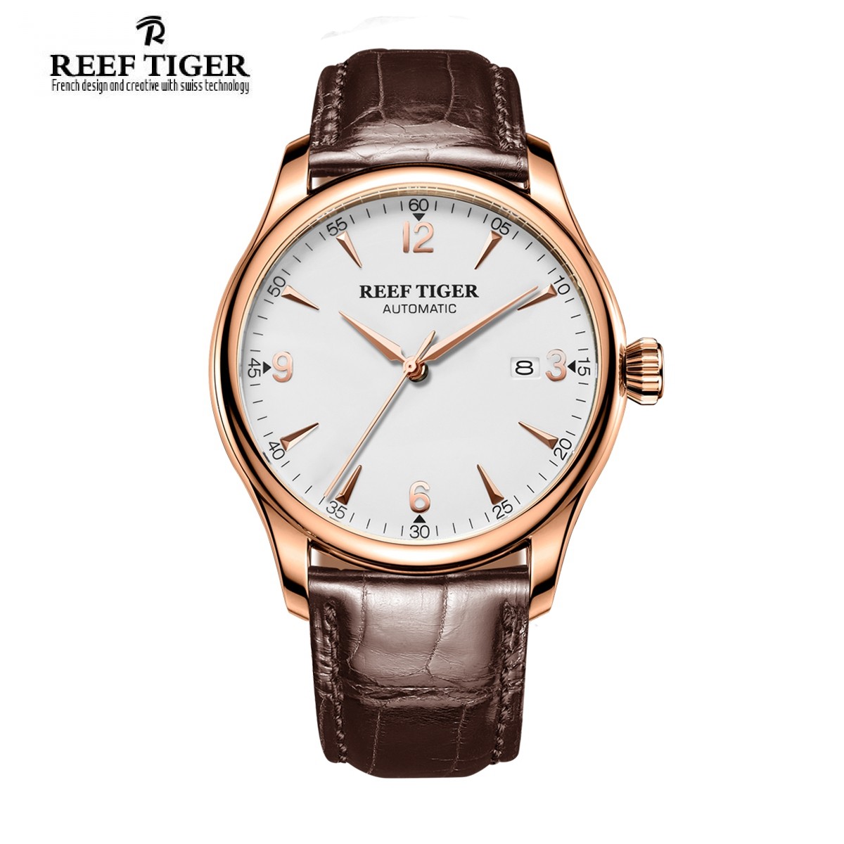 Classic Heritage 42mm Rose Gold RGA823G-PWB